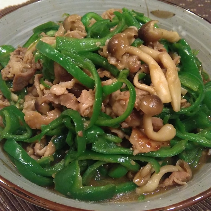 ピーマン 豚肉 しめじのチンジャオロース風 レシピ 作り方 By Shimao0 楽天レシピ ピーマン 豚肉 しめじのチンジャオロース風 レシピ 作り方 By Shimao0 楽天レシピ